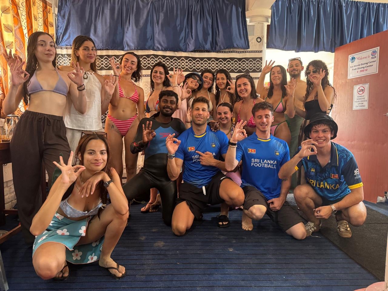 Whale watching trip off Trincomalee, Sri Lanka